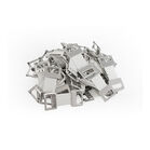 VERBANDKLAMMERN wei&szlig; mit Gummiband