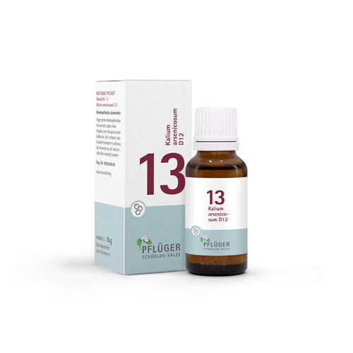 BIOCHEMIE Pflüger 13 Kalium arsenicosum D 12 Glob.