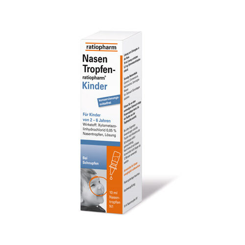 NASENTROPFEN-ratiopharm Kinder Konservier.frei
