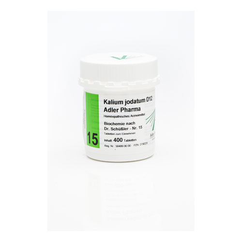 BIOCHEMIE Adler 15 Kalium jodatum D 12 Tabletten