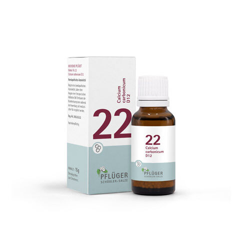 BIOCHEMIE Pflüger 22 Calcium carbonicum D 12 Glob.