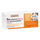 IBU-RATIOPHARM 400 mg akut Schmerztbl.Filmtabl.