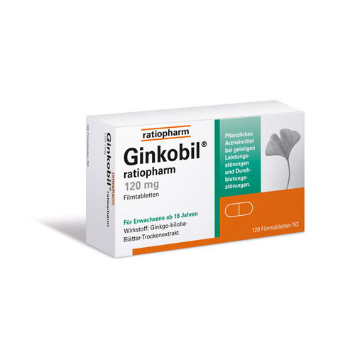 GINKOBIL-ratiopharm 120 mg Filmtabletten