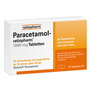 PARACETAMOL-ratiopharm 1.000 mg Tabletten