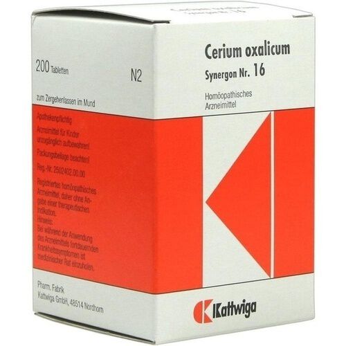 SYNERGON KOMPLEX 16 Cerium oxalicum Tabletten