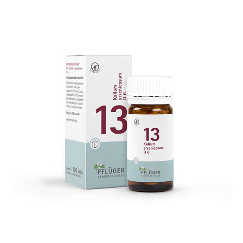 BIOCHEMIE Pflüger 13 Kalium arsenicosum D 6 Tabl.