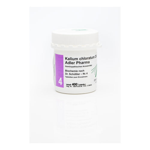 BIOCHEMIE Adler 4 Kalium chloratum D 6 Tabletten