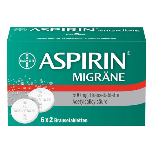 ASPIRIN MIGRÄNE 500 mg Brausetabletten