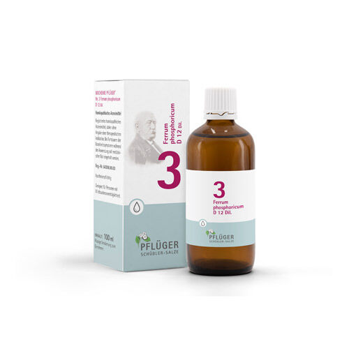 BIOCHEMIE Pflüger 3 Ferrum phosphoricum D 12 Tro.