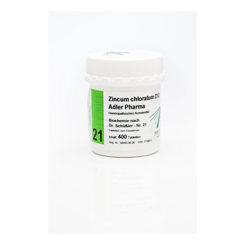 BIOCHEMIE Adler 21 Zincum chloratum D 12 Tabletten