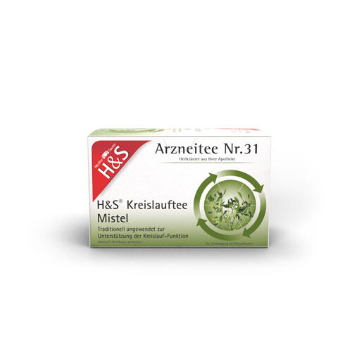 H&S Kreislauftee Mistel Filterbeutel