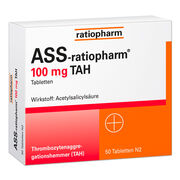 ASS-ratiopharm 100 mg TAH Tabletten