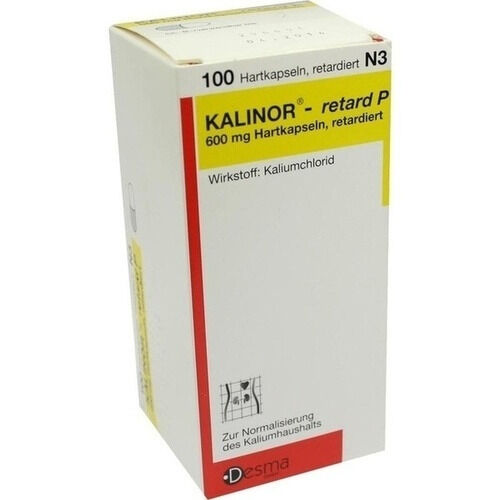 KALINOR retard P 600 mg Hartkapseln