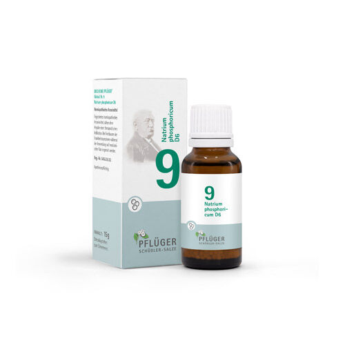 BIOCHEMIE Pflüger 9 Natrium phosphoricum D 6 Glob.