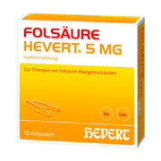 FOLS&Auml;URE Hevert 5 mg Inj.-L&ouml;sung Ampullen