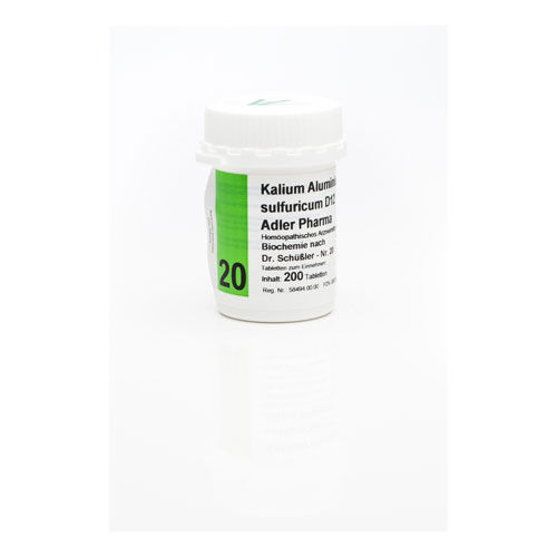 BIOCHEMIE Adler 20 Kalium aluminium sulf.D 12 Tab.
