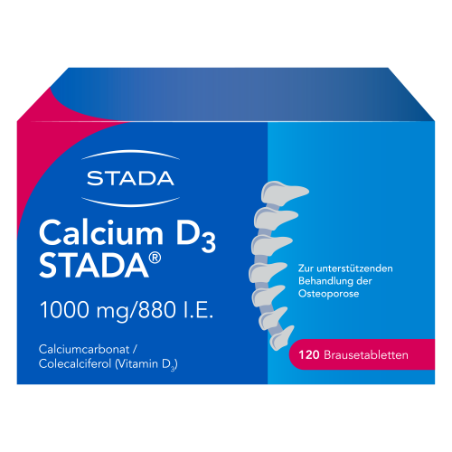 CALCIUM D3 STADA 1000 mg/880 I.E. Brausetabletten