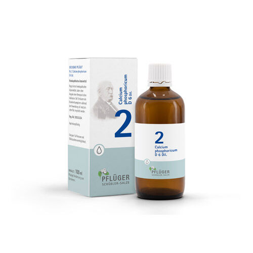 BIOCHEMIE Pflüger 2 Calcium phosphoricum D 6 Tro.