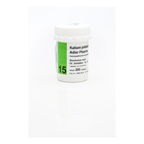 BIOCHEMIE Adler 15 Kalium jodatum D 12 Tabletten