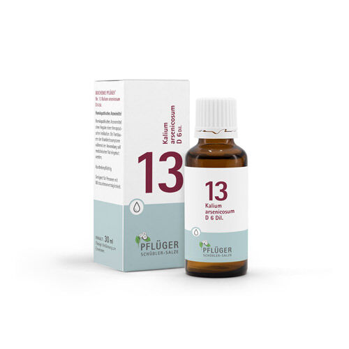 BIOCHEMIE Pflüger 13 Kalium arsenicosum D 6 Tropf.