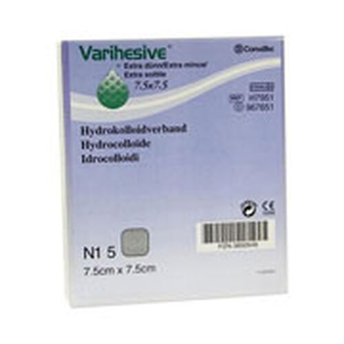 VARIHESIVE extra dünn 7,5x7,5 cm HKV hydroaktiv