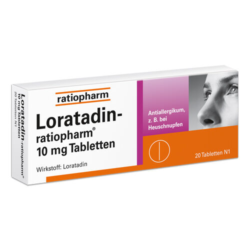 LORATADIN-ratiopharm 10 mg Tabletten