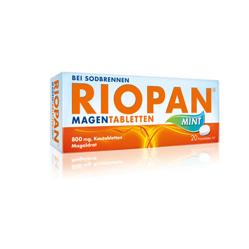 RIOPAN Magen Tabletten Mint 800 mg Kautabletten