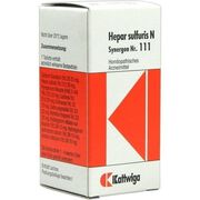 SYNERGON KOMPLEX 111 Hepar sulfuris N Tabletten