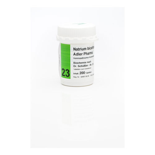 BIOCHEMIE Adler 23 Natrium bicarbonicum D 12 Tabl.