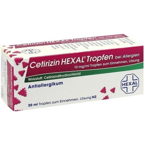 CETIRIZIN HEXAL Tropfen bei Allergien