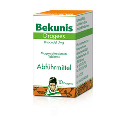 BEKUNIS Dragees Bisacodyl 5 mg magensaftres.Tabl.