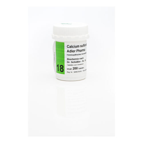 BIOCHEMIE Adler 18 Calcium sulfuratum D 12 Tabl.