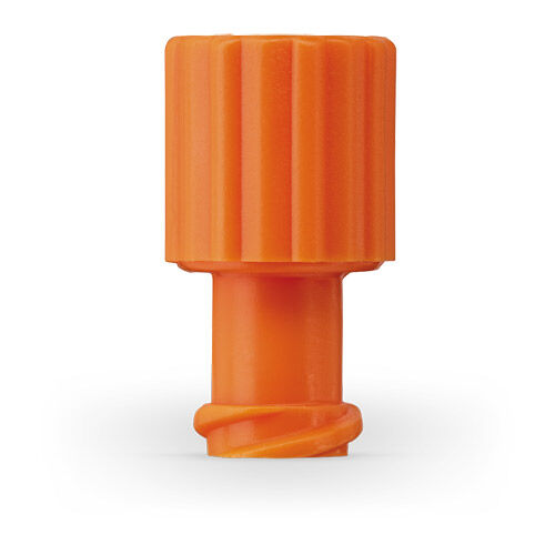 KOMBISTOPFEN Luer-Lock orange