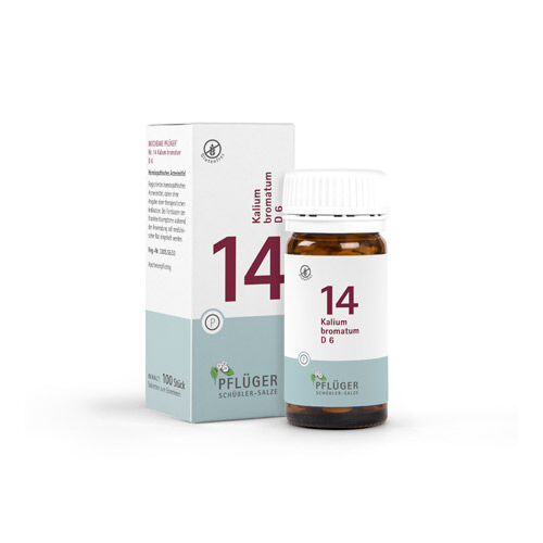 BIOCHEMIE Pflüger 14 Kalium bromatum D 6 Tabletten