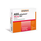 ASS-ratiopharm 100 mg TAH Tabletten