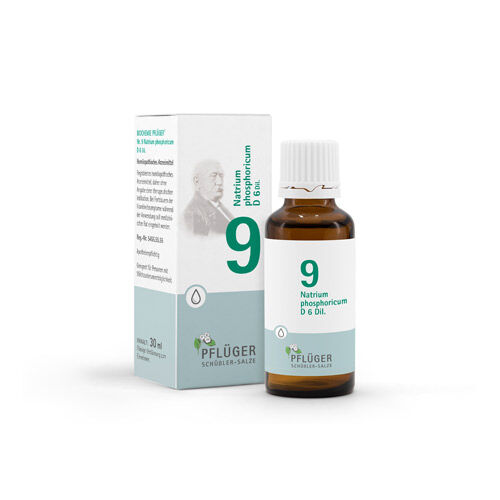 BIOCHEMIE Pflüger 9 Natrium phosphoricum D 6 Tro.