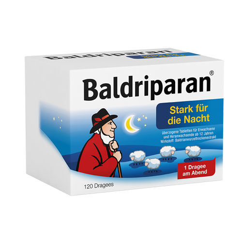 BALDRIPARAN Stark für die Nacht überzogene Tab.