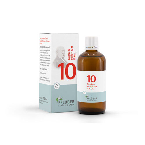 BIOCHEMIE Pflüger 10 Natrium sulfuricum D 6 Tropf.