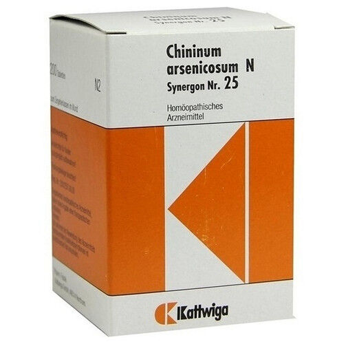 SYNERGON KOMPLEX 25 Chininum arsenicosum N Tabl.