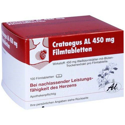 CRATAEGUS AL 450 mg Filmtabletten
