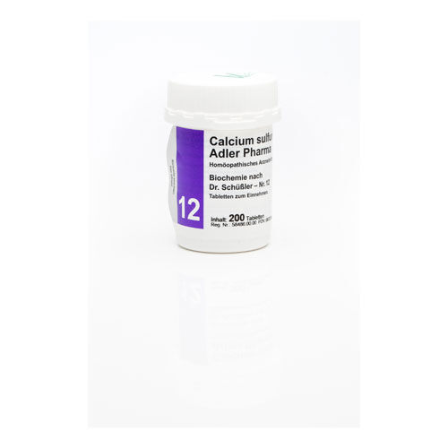 BIOCHEMIE Adler 12 Calcium sulfuricum D 6 Tabl.