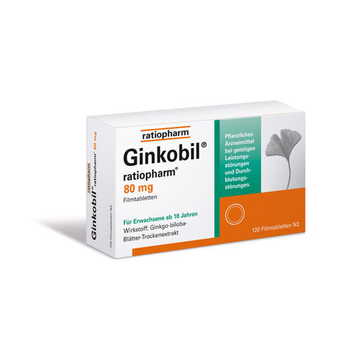 GINKOBIL-ratiopharm 80 mg Filmtabletten