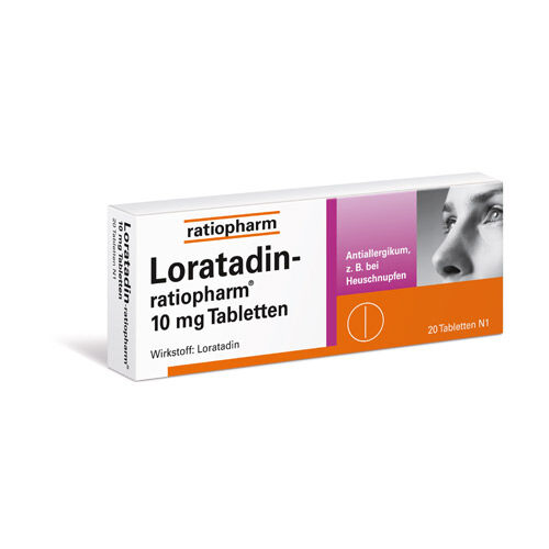 LORATADIN-ratiopharm 10 mg Tabletten
