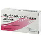 MIGR&Auml;NE KRANIT 500 mg Z&auml;pfchen