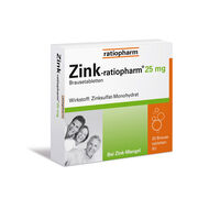 ZINK-RATIOPHARM 25 mg Brausetabletten