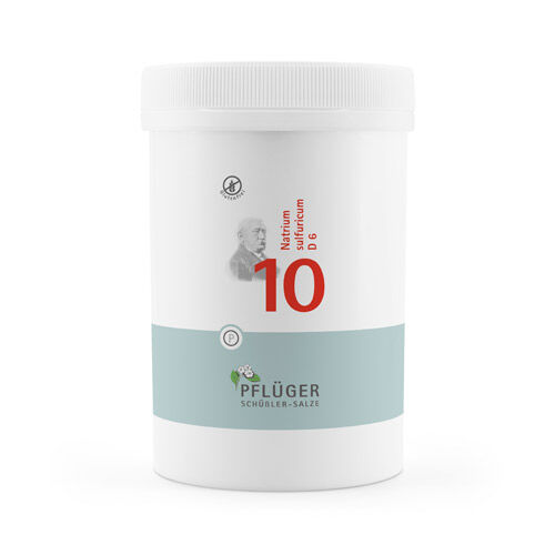 BIOCHEMIE Pflüger 10 Natrium sulfuricum D 6 Tabl.