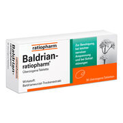 BALDRIAN-RATIOPHARM &uuml;berzogene Tabletten