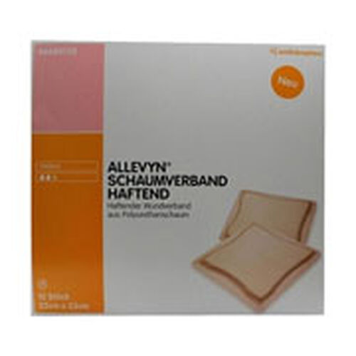 ALLEVYN Schaumverband 22x23 cm haftend