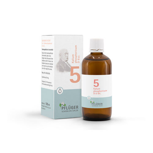 BIOCHEMIE Pflüger 5 Kalium phosphoricum D 6 Tropf.