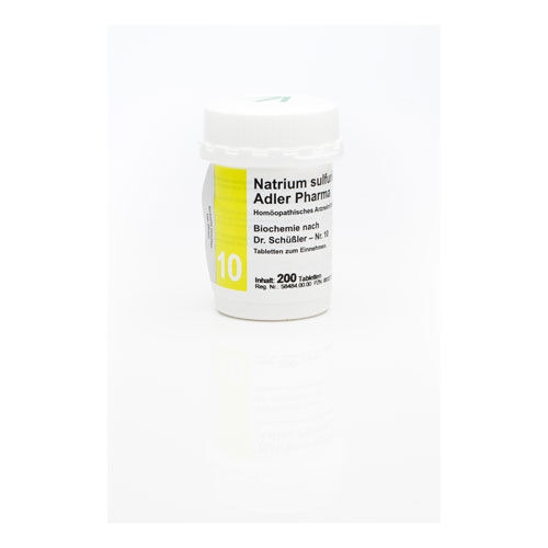 BIOCHEMIE Adler 10 Natrium sulfuricum D 6 Tabl.